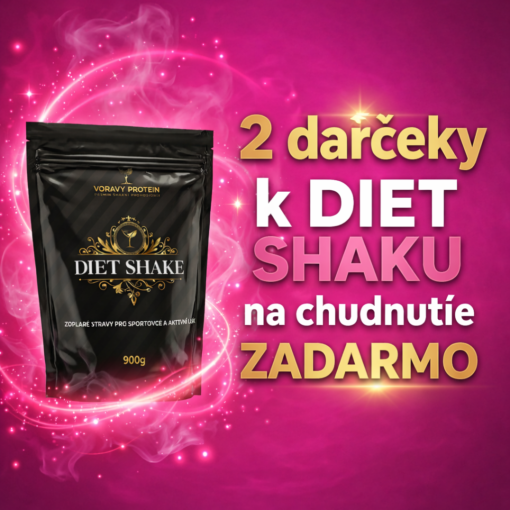 2 DARČEKY ZDARMA: Dietný kokteil + FATBURNER + SILYMARIN
