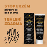 1+1 ZADARMO: Prémiový gél STOP EKZÉM s liečivými betaglukánmi na hojenie kože