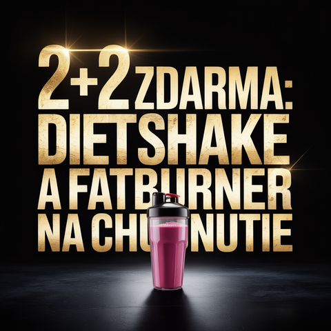 2+2 ZADARMO: Diet shake a FATBURNER na chudnutie