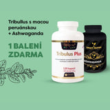 1 + 1 balenie ZADARMO, Tribulus s macou peruánskou + Ashwagandha