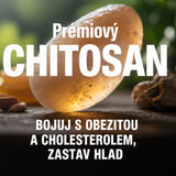 1+1 ZADARMO: Chitosan na potlačenie chuti do jedla, zníženie obezity a cholesterolu
