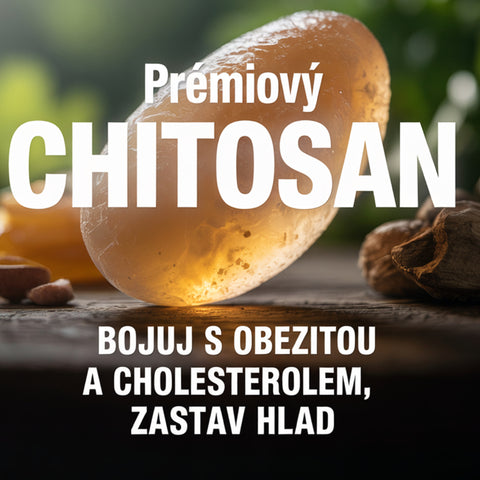 1+1 ZADARMO: Chitosan na potlačenie chuti do jedla, zníženie obezity a cholesterolu