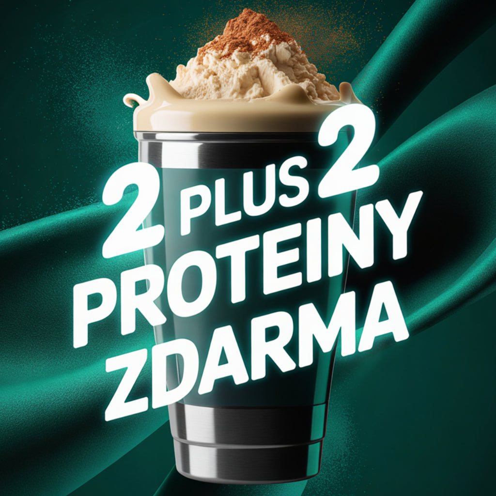 2+2 ZADARMO: Prémiový Whey proteín v obmedzených príchutiach