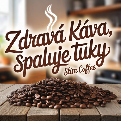 1+1 ZADARMO Zdravá káva Slim Coffee s guaranou a žihľavou