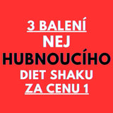 Tri DIET SHAKY na chudnutie za cenu 1