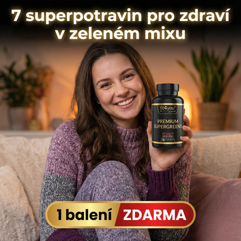 1+1 ZADARMO: 7 superpotravín pre zdravie v zelenej zmesi